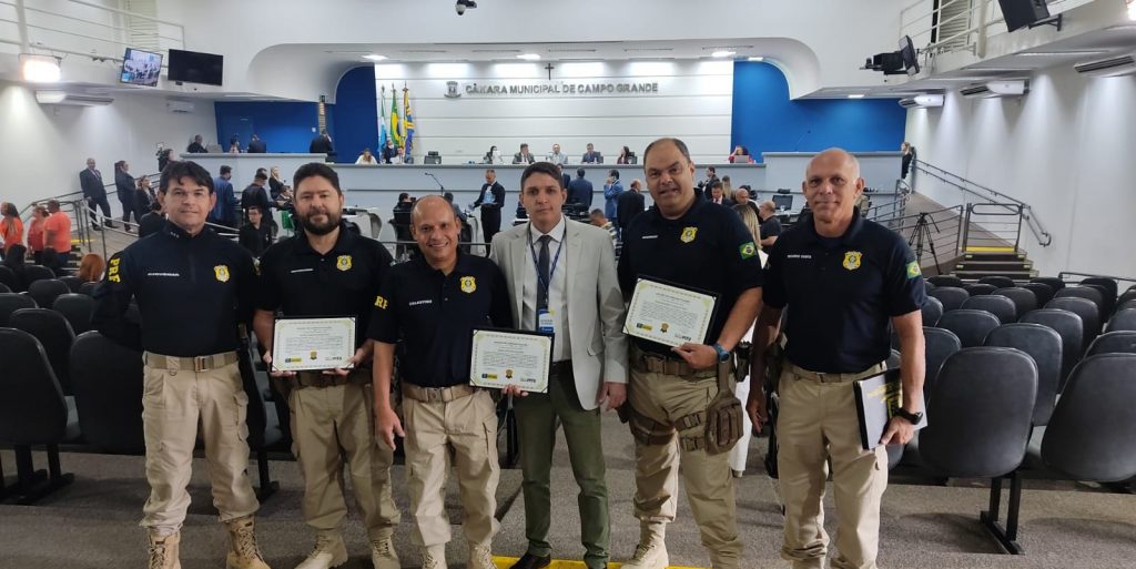 PRFs recebem Moção de Congratulação na Câmara de Vereadores em Campo Grande (MS)