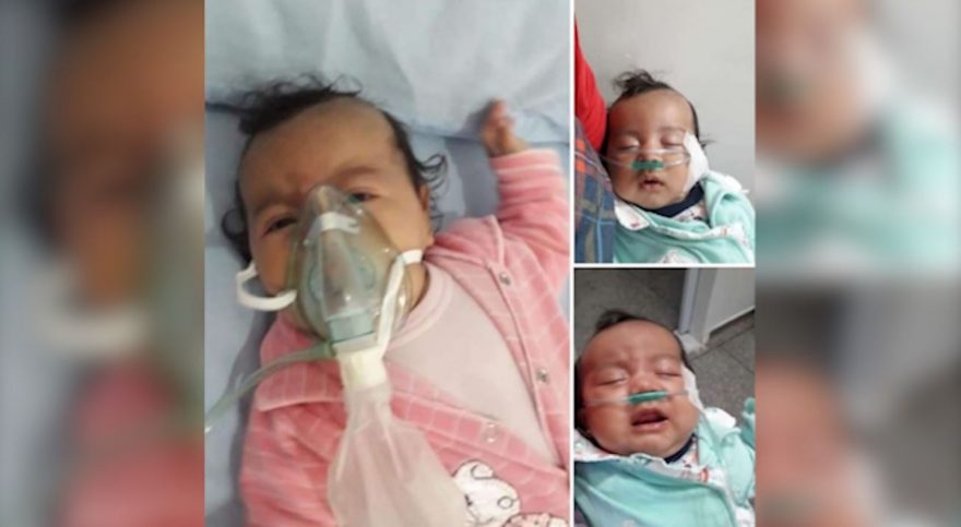“E se a minha filha morrer, vão falar que a gente não cuida?”, diz pai em apelo para transferir bebê para Cascavel