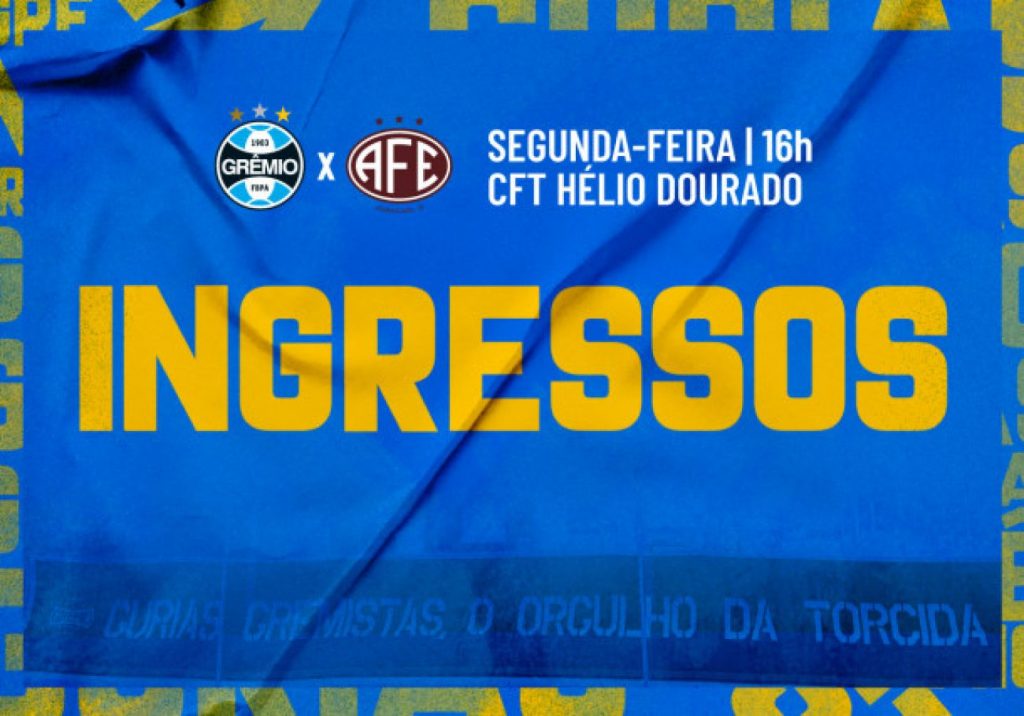 Ingressos para Grêmio x Ferroviária, pelo Brasileirão Feminino A1