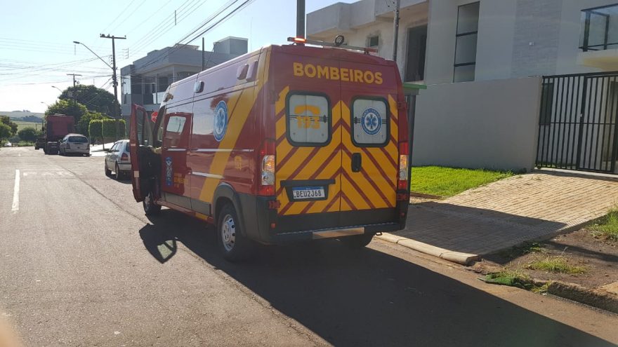 Vítima de agressão, jovem de 21 anos é socorrida pelo Siate no Bairro Esmeralda