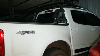 S10 tomada em assalto no Claudete foi encontrada em estacionamento de supermercado