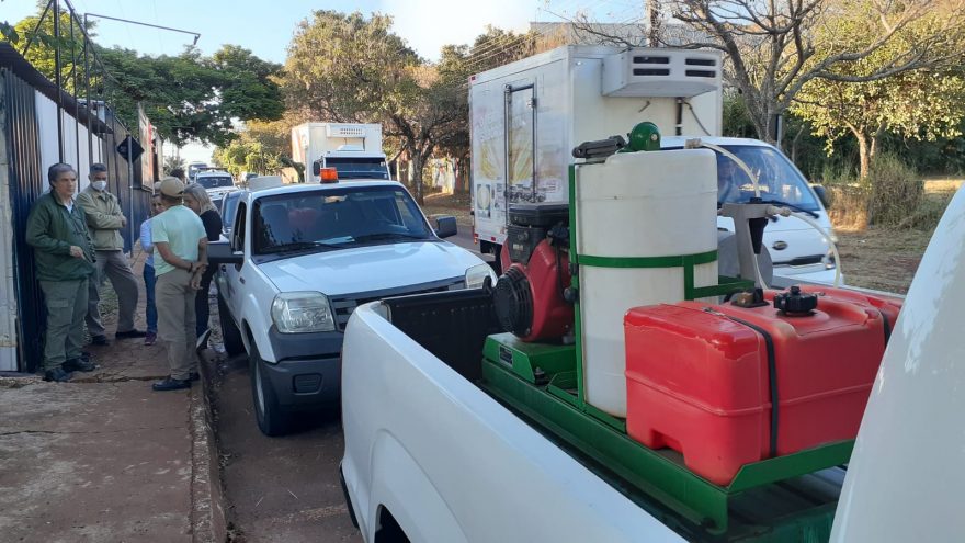 Aplicação de inseticida com o fumacê começa a ser realizada em Cascavel