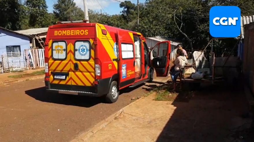 Trabalhador quebra a perna após sofrer queda de plano elevado no Jardim Melissa