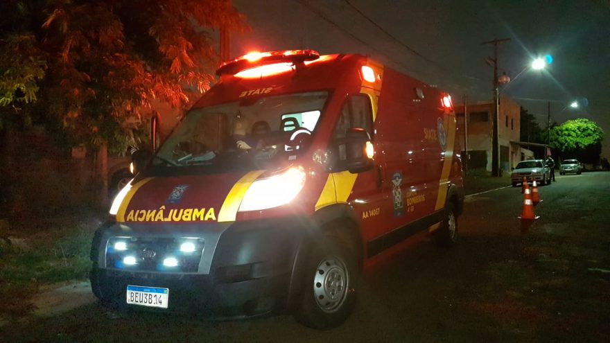 Motociclista fica ferido ao desviar de cão no Bairro Brasmadeira