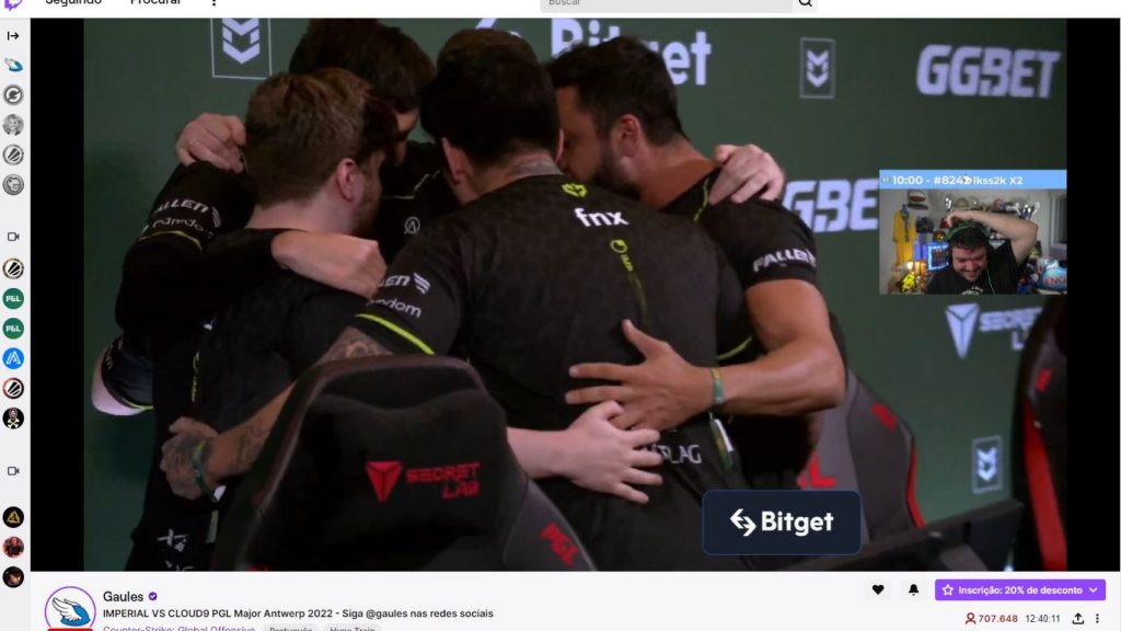 Gaules bate recorde de Felipe Neto e estabelece maior live da internet com 710 mil pessoas na Twitch TV