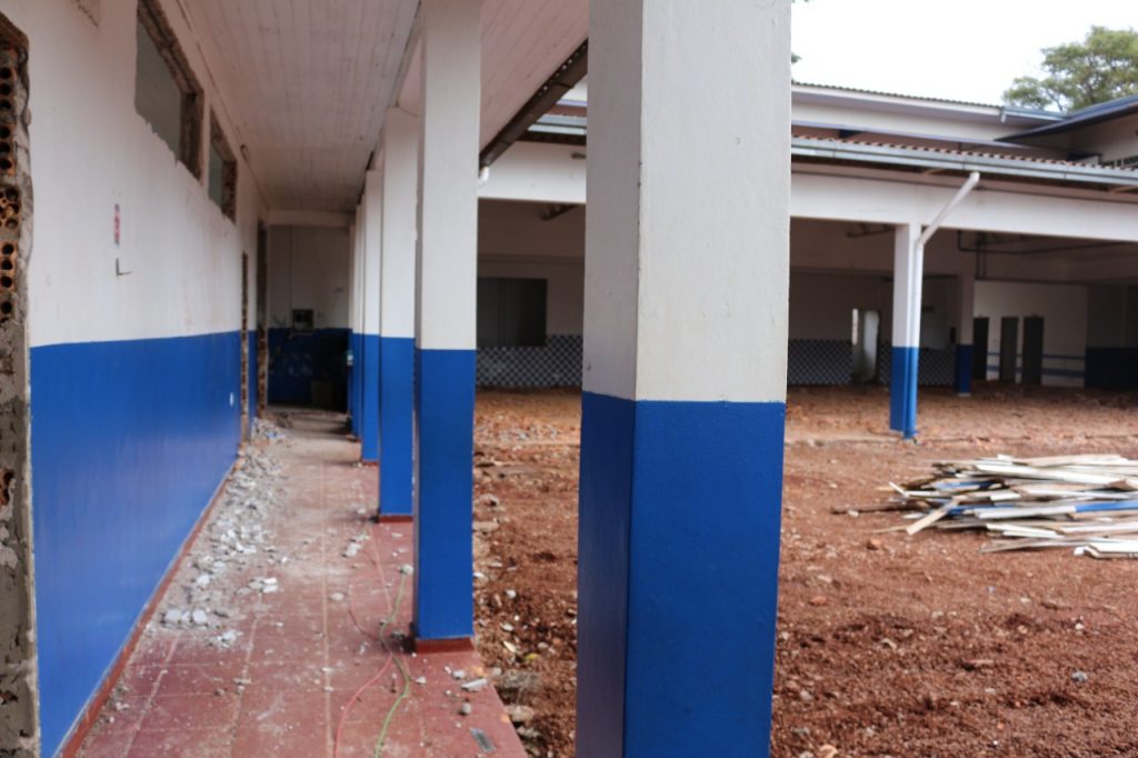 Educação: Obras na Escola Hermes Vezzaro avançam em Cascavel