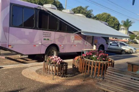 Ônibus Lilás leva atendimento a mulheres de Paranapoema nesta sexta-feira Imagem referente a Ônibus Lilás leva atendimento a mulheres de Paranapoema nesta sexta-feira