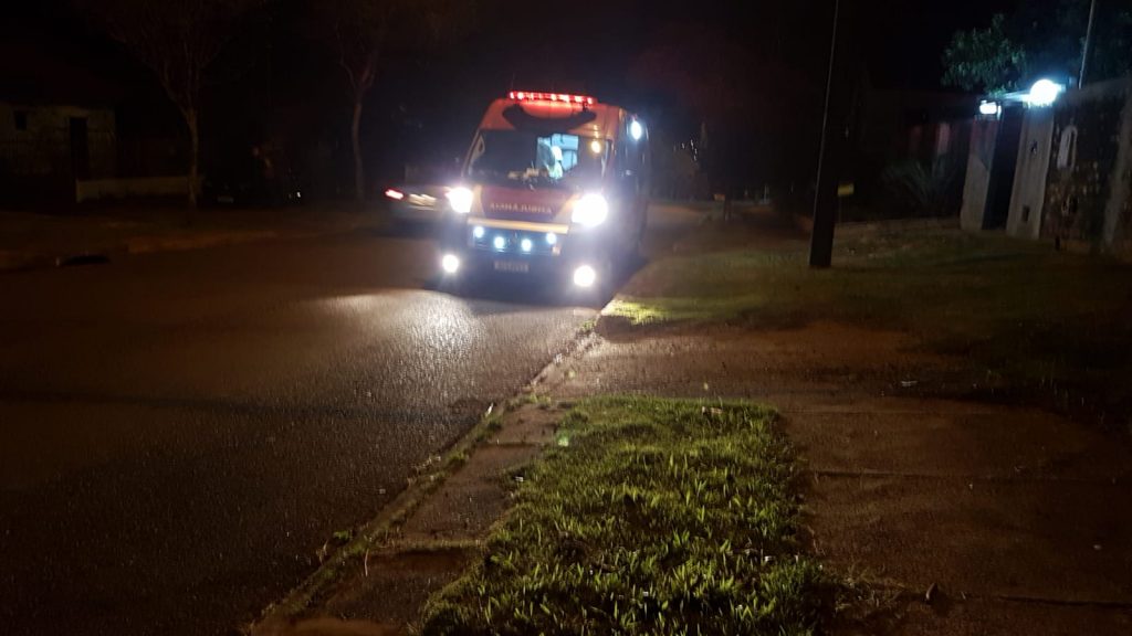 Idosa de 62 anos fica ferida ao sofrer queda no Bairro Nova Cidade, em Cascavel