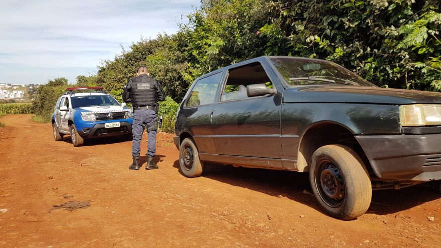 Mais um Uno com registro de furto é recuperado pela Guarda Municipal