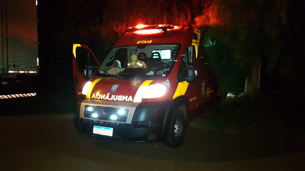 Homem de 42 anos fica ferido ao sofrer entorse no tornozelo no Bairro Floresta