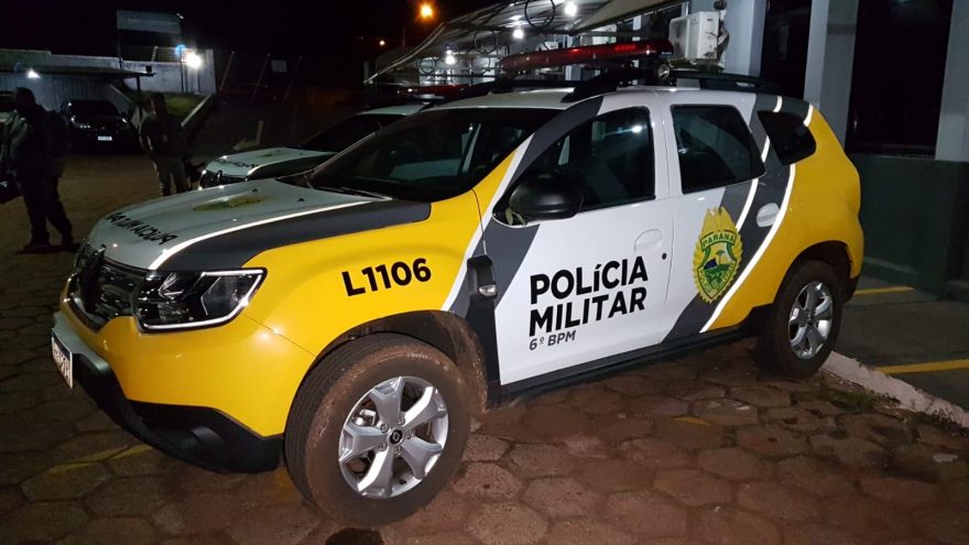 PM recupera veículo em Santa Tereza do Oeste
