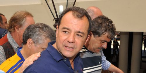 Cabral está na unidade prisional do Corpo de Bombeiros no Rio
