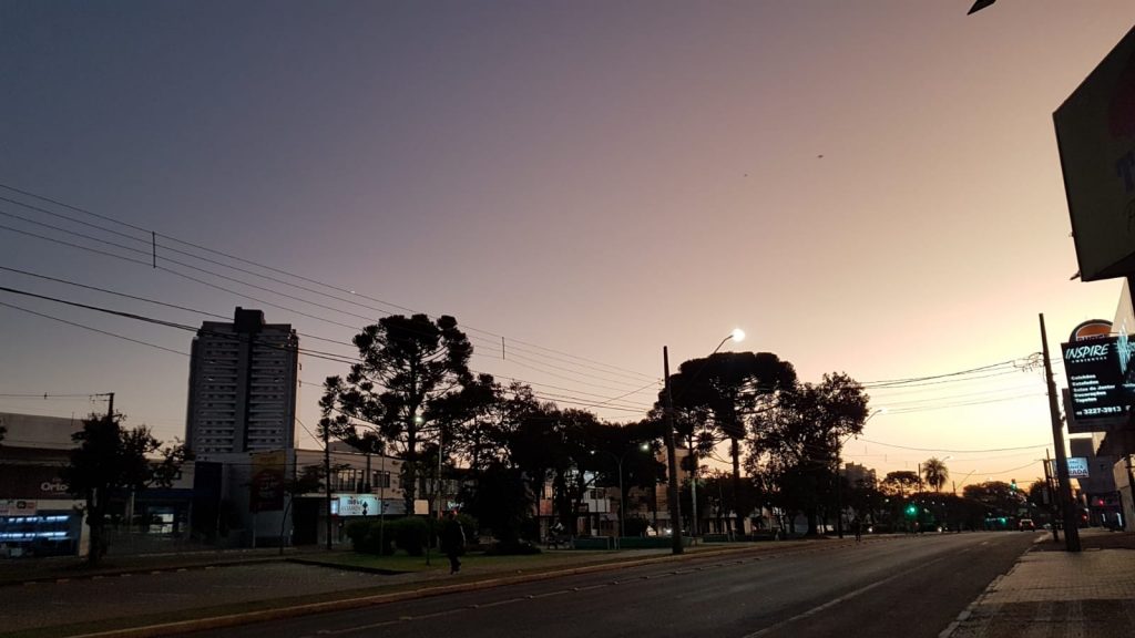 Temperatura pode chegar a 24º nesta terça-feira (24) ensolarada em Cascavel