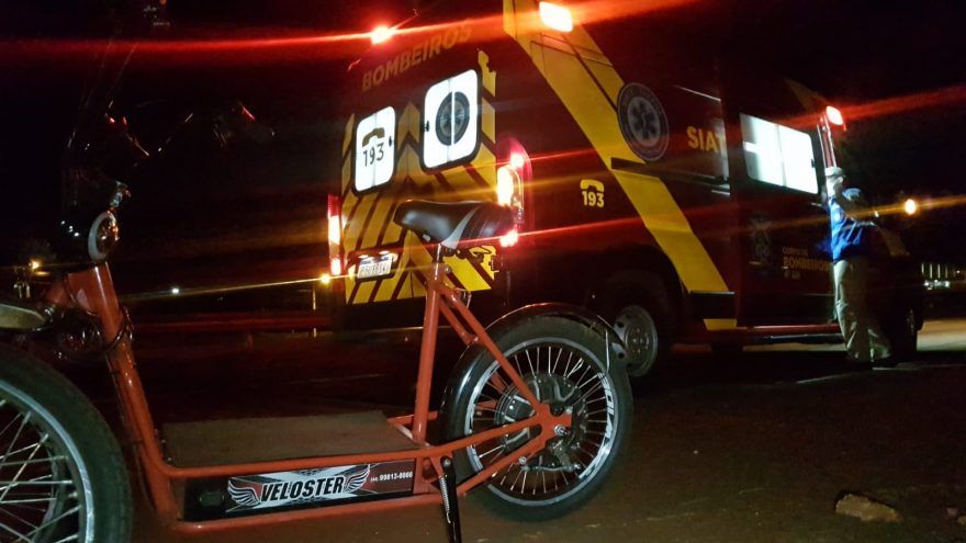 Jovem de 18 anos fica ferida após colisão de trânsito na marginal da BR-467, em Cascavel