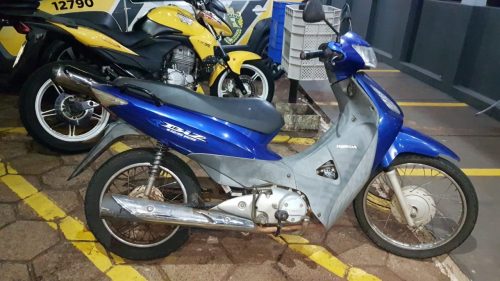 Honda Biz furtada no Country é recuperada pela Guarda Municipal