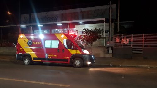 Homem de 37 anos é esfaqueado no Bairro Santa Cruz, em Cascavel