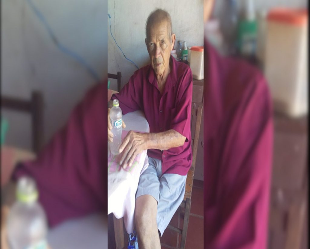 Familiares comunicam o falecimento de Antônio Ferreira da Silva