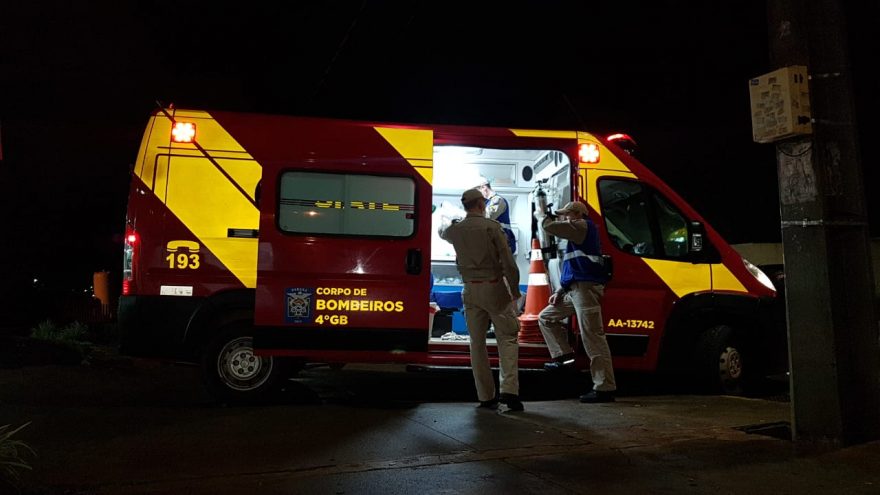 Rapaz de 25 anos fica ferido ao sofrer queda no Bairro Santa Cruz, em Cascavel