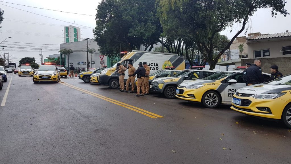 Intensificando a presença das forças policiais, ‘Operação Satélite’ é lançada em Cascavel