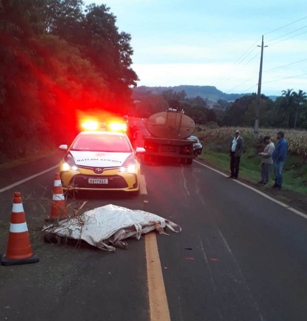 Motociclista morre em acidente em Missal