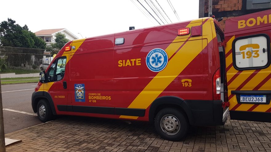 Idosa de 77 anos sofre queda em residência na Rua Nereu Ramos e fica ferida
