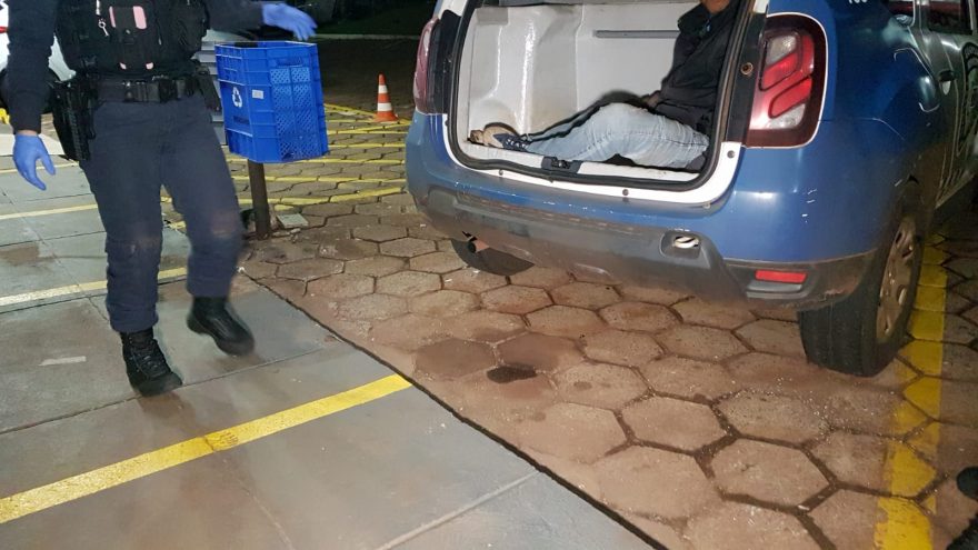 Homem é detido pela GM em apoio à Transitar