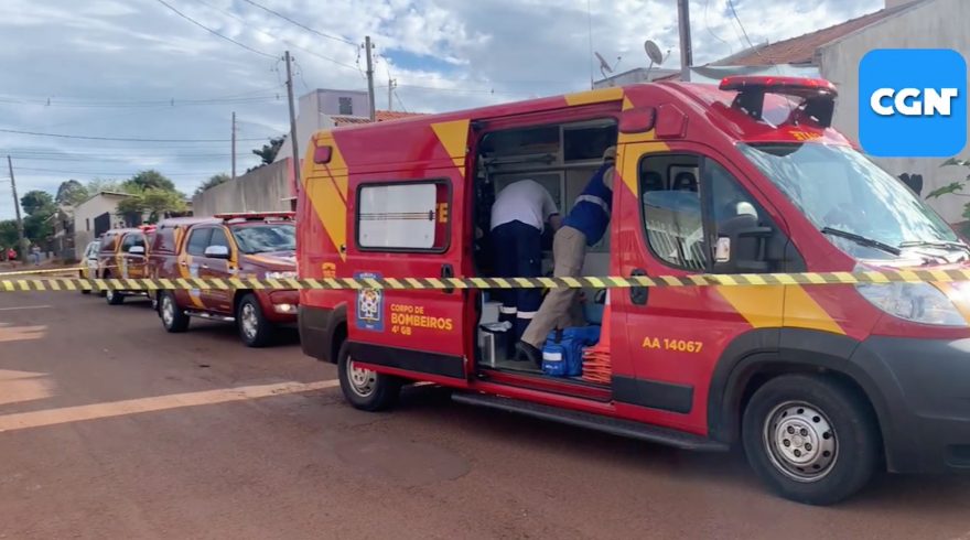 Ferido com golpe de faca, jovem de 29 anos é socorrido no Bairro Interlagos