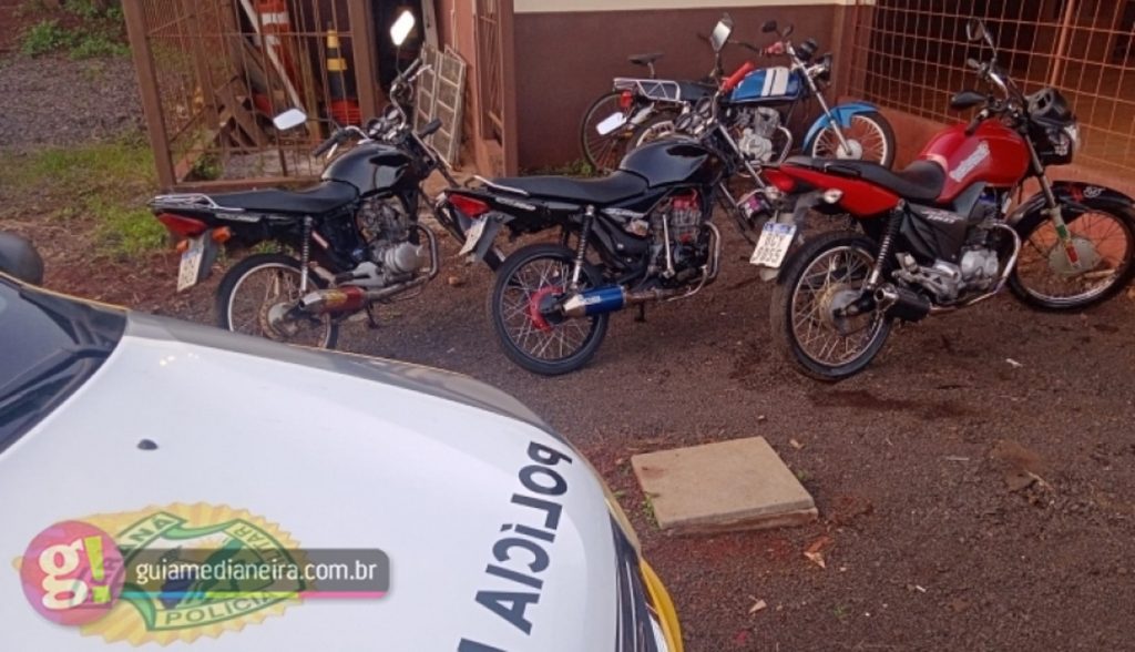 São Miguel: PM apreende motos em situação irregular durante operação