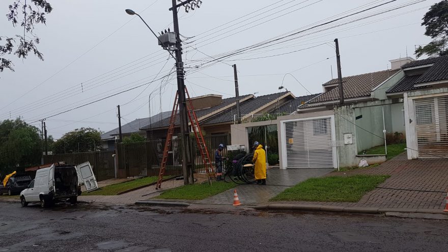 Mais um furto de cabos de telefonia é registrado no Bairro Alto Alegre