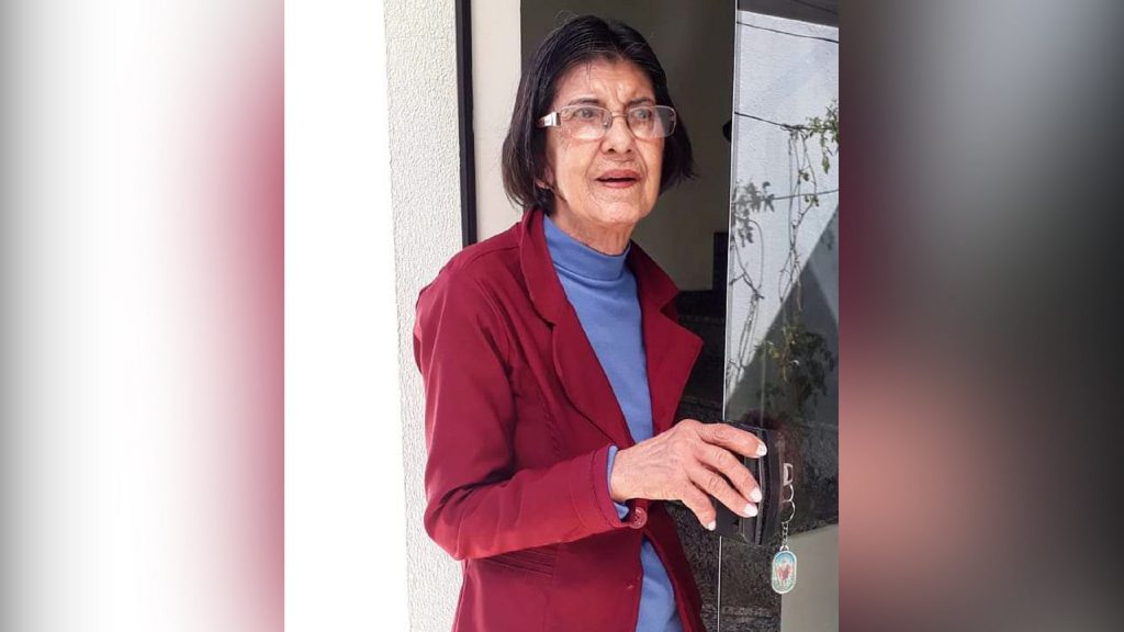 Familiares comunicam falecimento de Palmira Portes Olegini