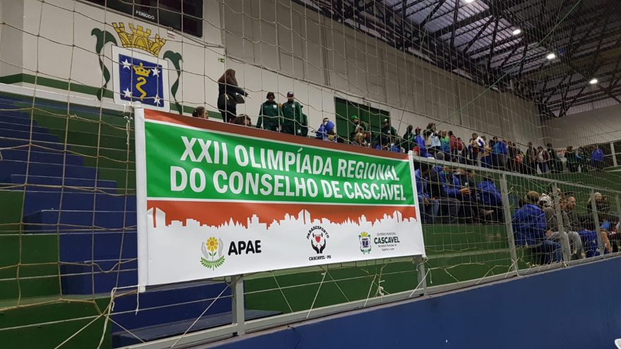 Olimpíada Regional da Apae é realizada no Ciro Nardi, em Cascavel