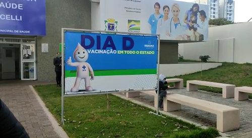 Hoje é o dia “D” da vacinação contra Gripe, Sarampo e Covid-19, atenção para os locais! Imagem referente a Hoje é o dia “D” da vacinação contra Gripe, Sarampo e Covid-19, atenção para os locais!