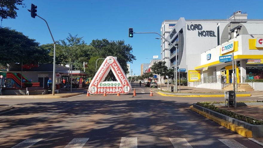 Domingão no Calçadão agita a tarde das famílias em Cascavel