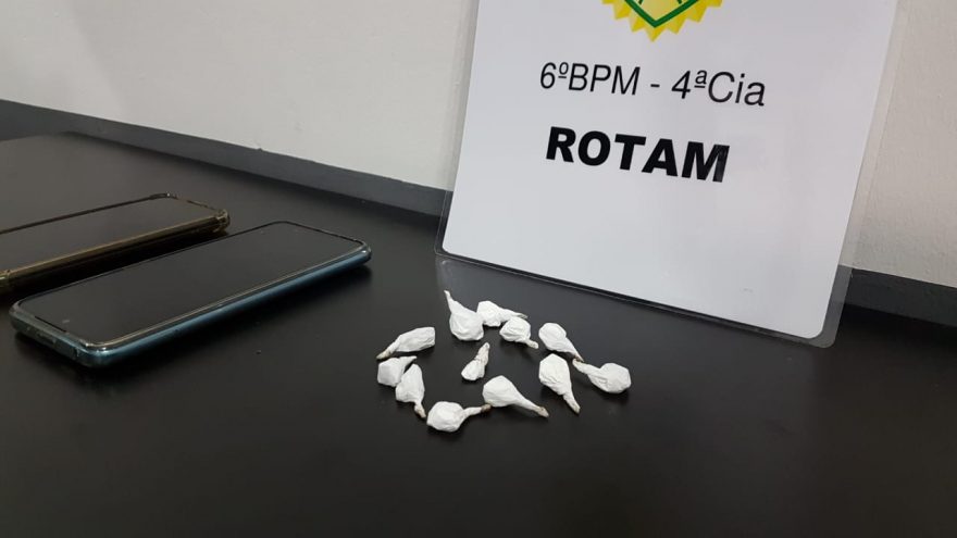 Quatro pessoas são encaminhadas à delegacia após serem localizadas com drogas em Boa Vista da Aparecida