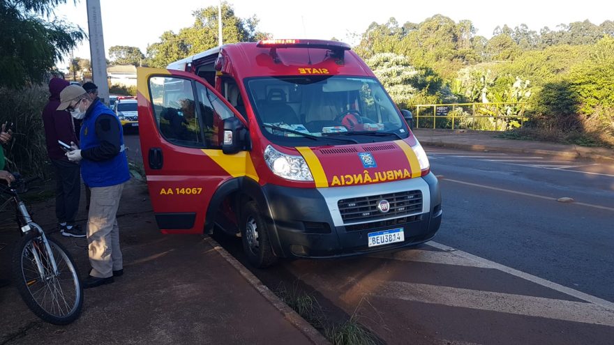Homem fica ferido em acidente de trânsito no Periolo