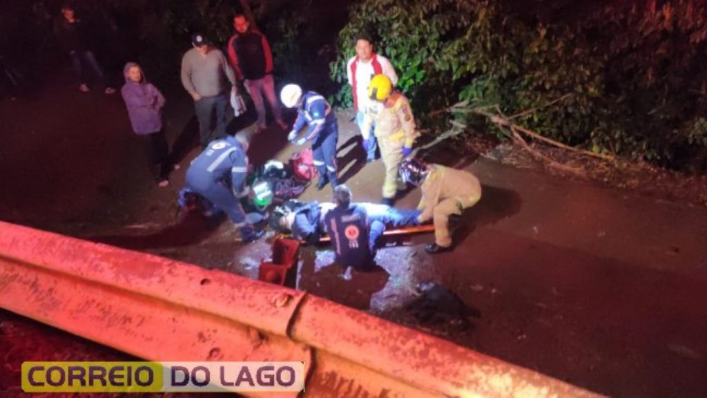 Grave acidente na PR-317 deixa motociclista morto no local