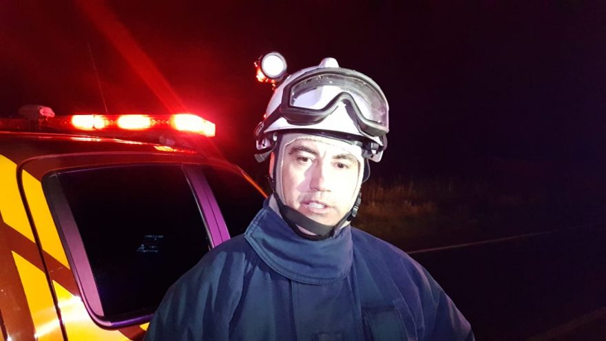 Tenente do Corpo de Bombeiros fala sobre gravíssimo acidente registrado entre Cascavel e Corbélia