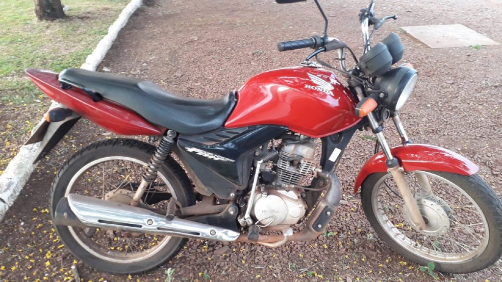 Internauta procura moto que foi furtada no Centro de Cascavel