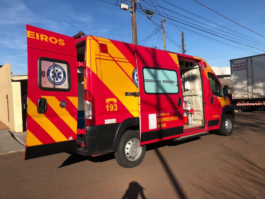 Mulher de 80 anos é socorrida em residência no Jardim Nova Cidade