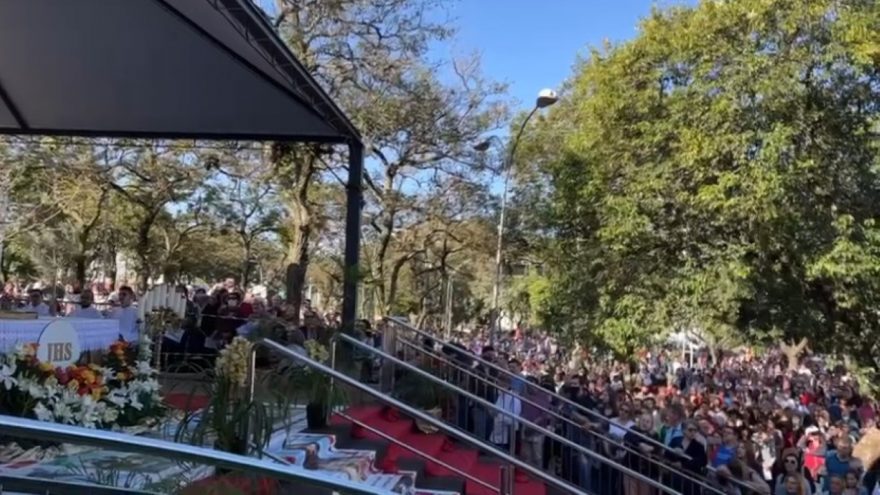 Missa de Corpus Christi acontece em Cascavel; procissão deve iniciar 16h