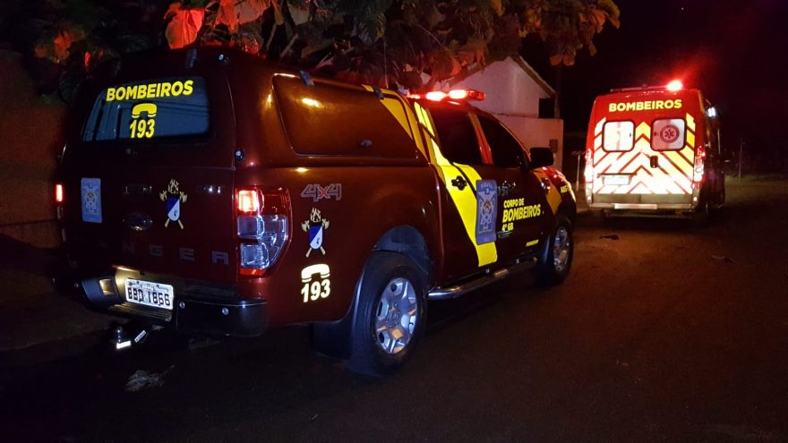 Após briga com a esposa, homem acaba se ferindo