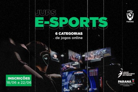Jogos Universitários do Paraná abrem inscrições para e-Sports Imagem referente a Jogos Universitários do Paraná abrem inscrições para e-Sports