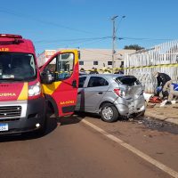 Imagem referente a Gravíssimo acidente deixa mulher e criança feridas no Santa Cruz