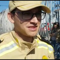 Imagem referente a Segundo Corpo de Bombeiros, mãe e filha tiveram lesões muito graves após serem prensadas contra carros