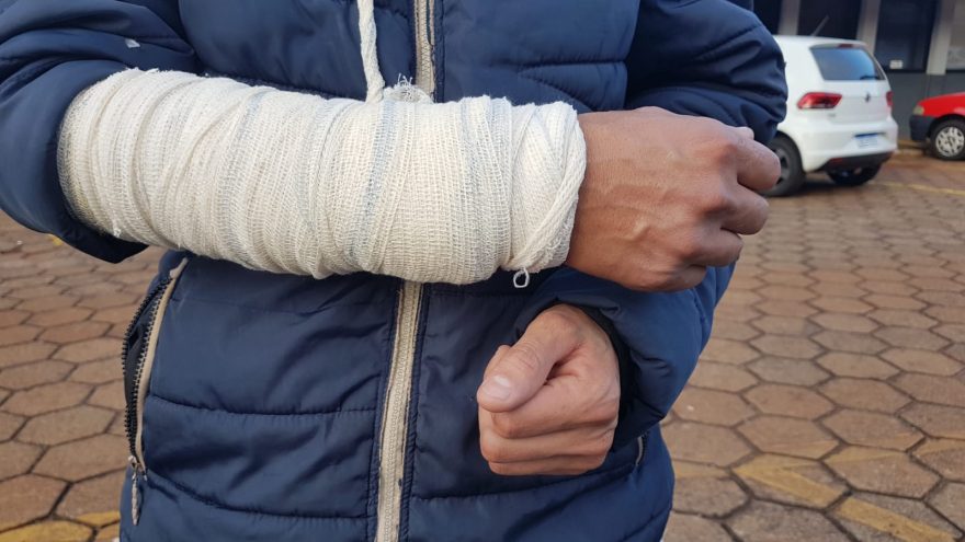 “Eles estão me acusando de roubar uma furadeira” ressalta homem ao registrar B.O