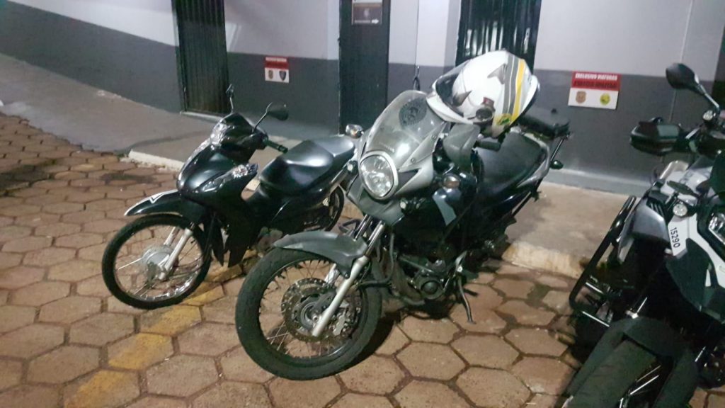 Polícia Militar recupera motocicleta em Cascavel