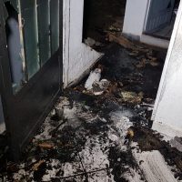 Imagem referente a Veja como ficou o interior de apartamento incendiado no Centro após briga de casal