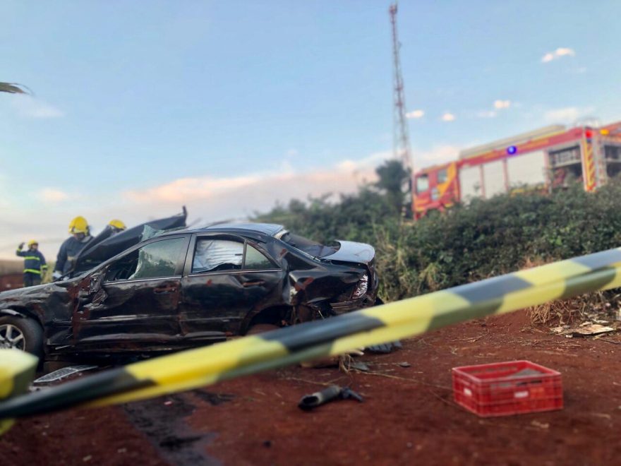 Condutor morre após grave capotamento na BR-369