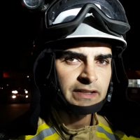 Imagem referente a Tenente do Corpo de Bombeiros fala sobre grave colisão que terminou com vítima fatal