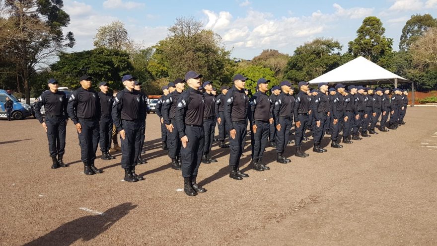 Guarda Municipal realiza a formatura de mais 67 agentes para Cascavel